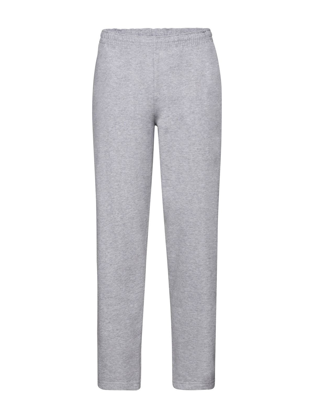 Classic Open Hem Jog Pants Fruit of the Loom Heather Grey