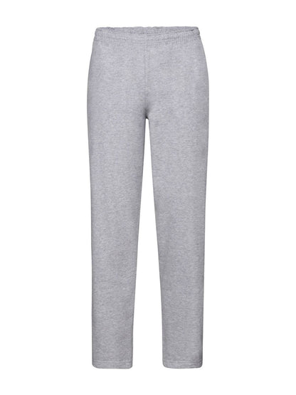Classic Open Hem Jog Pants Fruit of the Loom Heather Grey