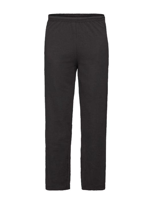 Lightweight Open Hem Jog Pants Fruit of the Loom Black
