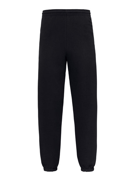 Iconic Premium Elasticated Cuff Jog Pants Fruit of the Loom Black