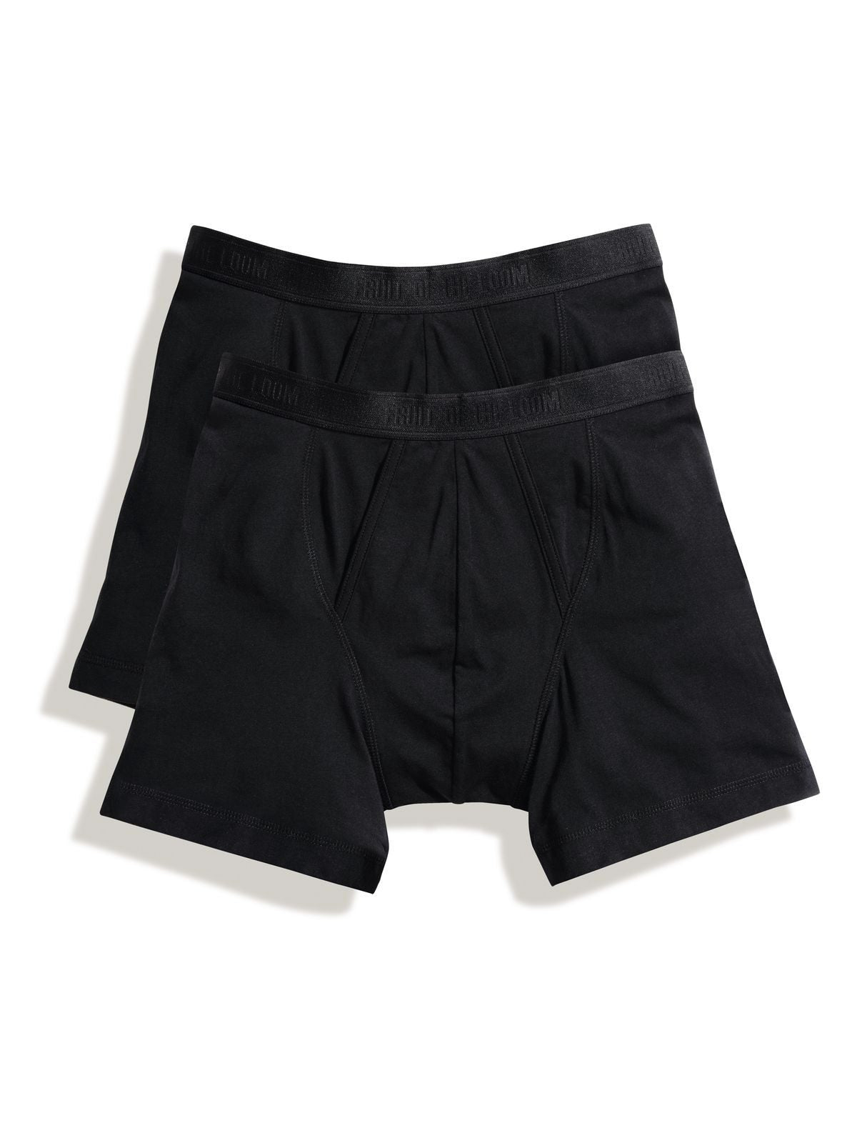 Classic Boxer 2 Pack Fruit of the Loom Black