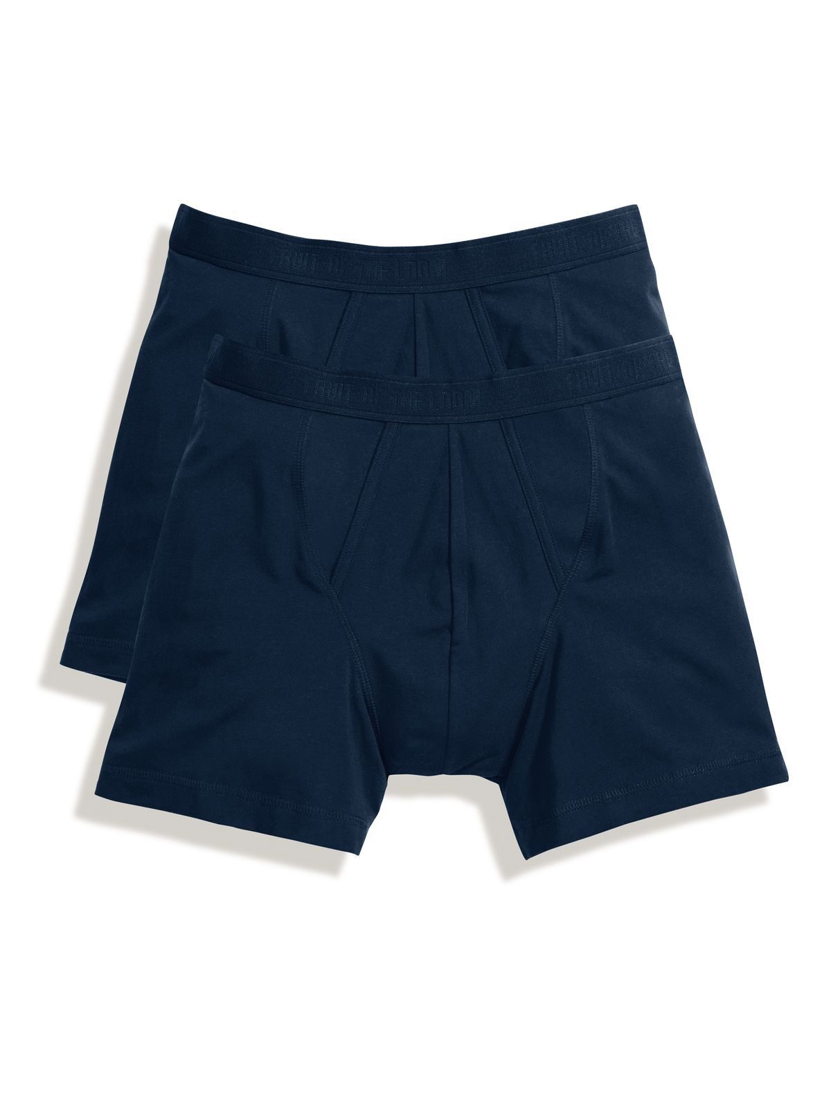 Classic Boxer 2 Pack Fruit of the Loom Deep Navy