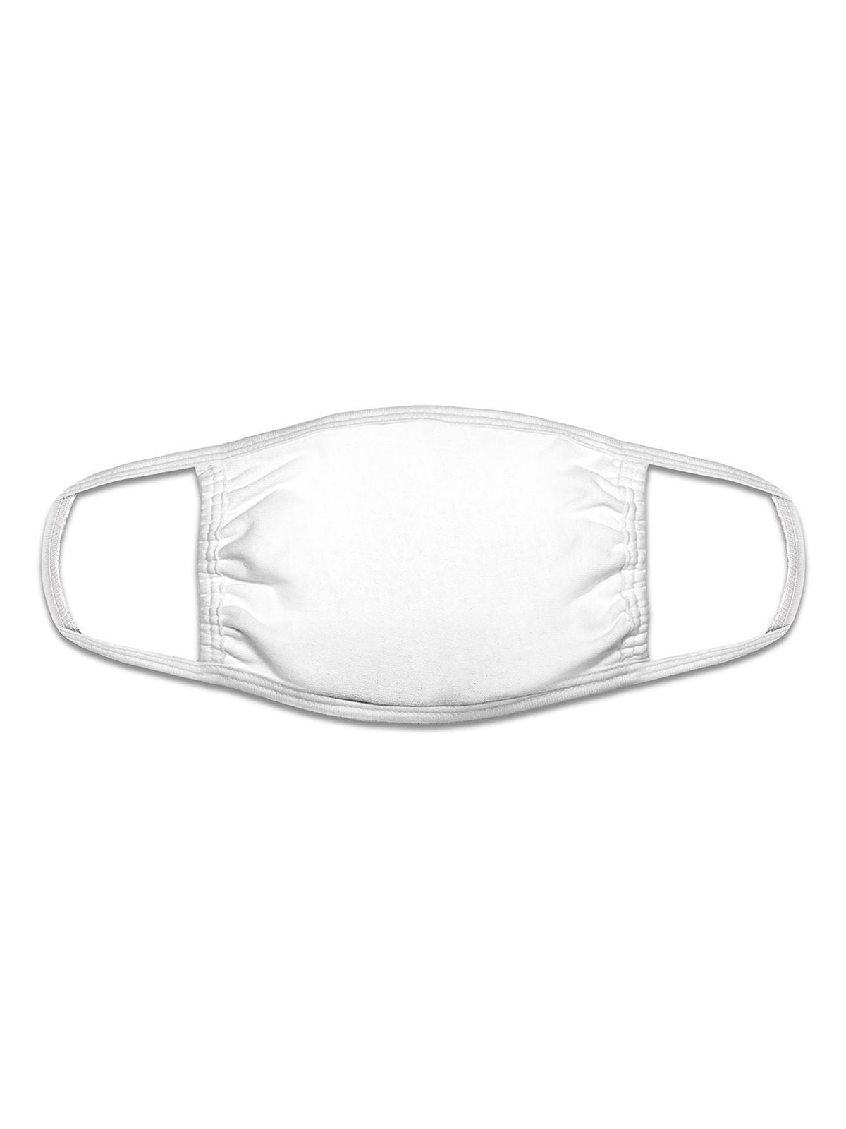 ADULT FACE MASK 5 PACK Fruit of the Loom White