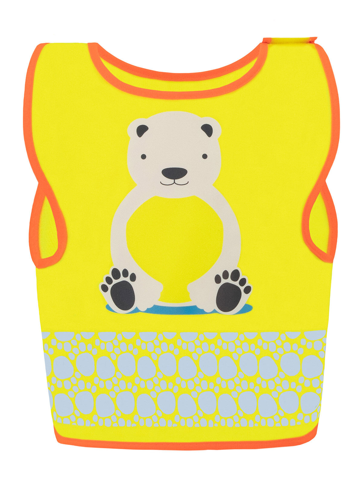 Children's Safety Vest Funtastic Wildlife Korntex Yellow