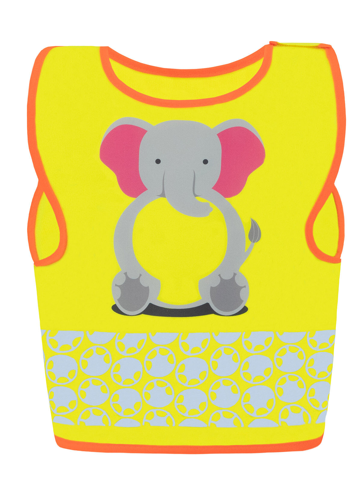 Children's Safety Vest Funtastic Wildlife Korntex Yellow