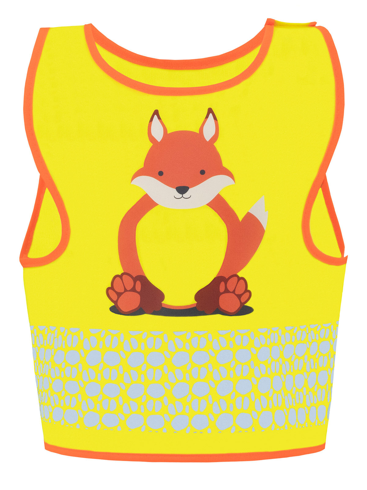 Children's Safety Vest Funtastic Wildlife Korntex Yellow