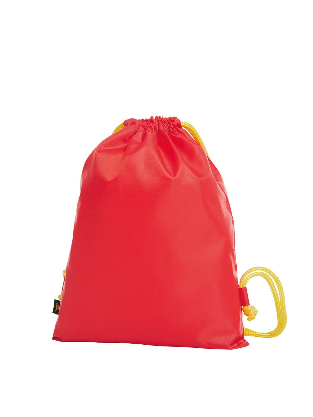 Drawstring Bag PAINT Halfar Red-Yellow