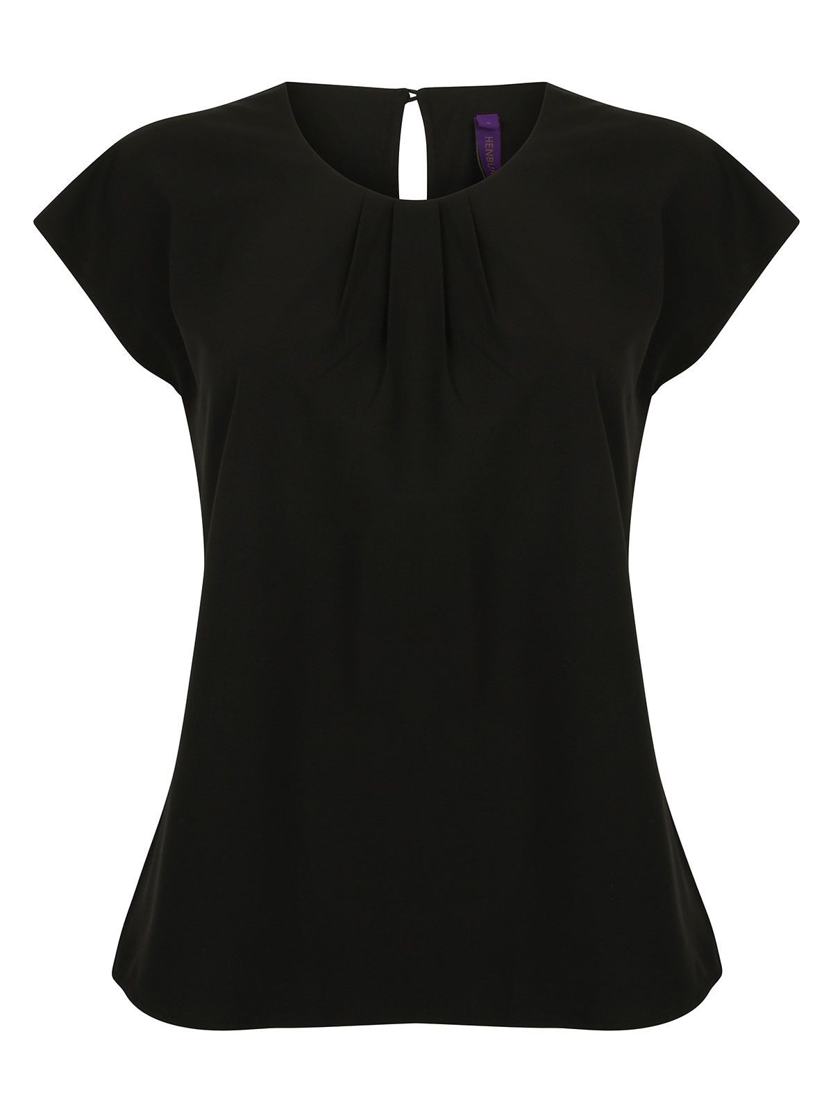 T-shirt da donna elegante Henbury Black
