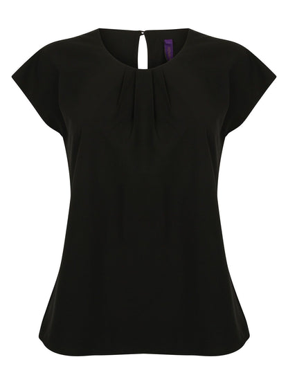 T-shirt da donna elegante Henbury Black