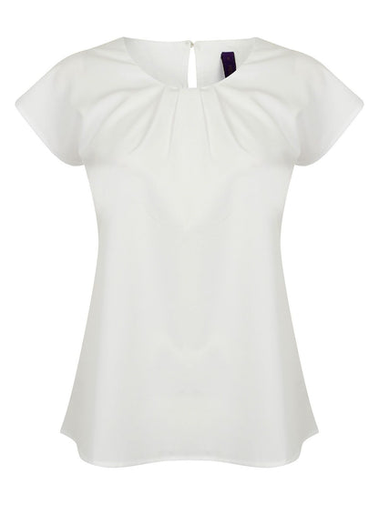 T-shirt da donna elegante Henbury White
