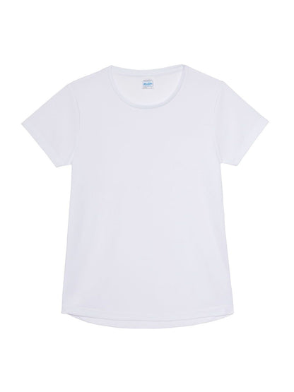 Girlie Cool T Just Cool by AWDis Arctic White