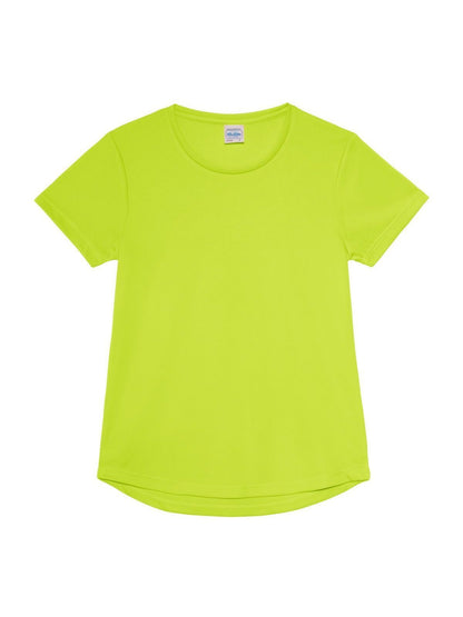 Girlie Cool T Just Cool by AWDis Electric Green