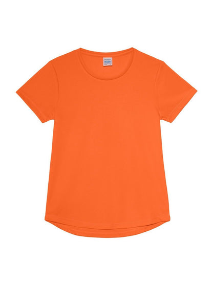 Girlie Cool T Just Cool by AWDis Electric Orange