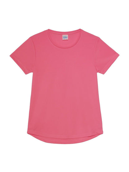 Girlie Cool T Just Cool by AWDis Electric Pink