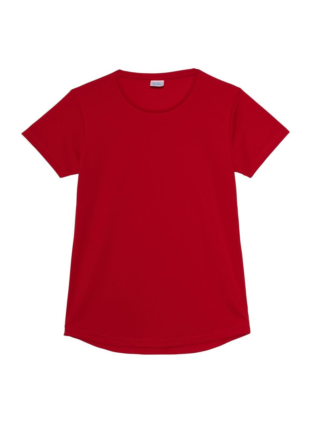 Girlie Cool T Just Cool by AWDis Fire Red
