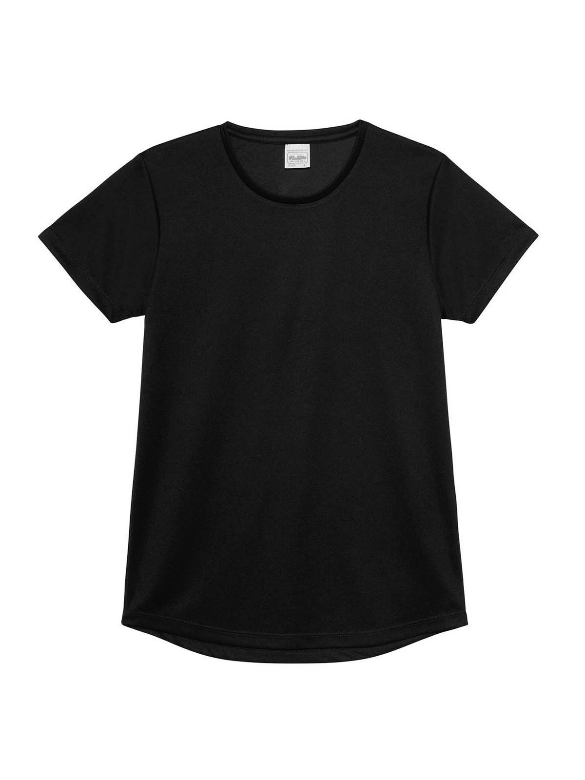 Girlie Cool T Just Cool by AWDis Jet Black