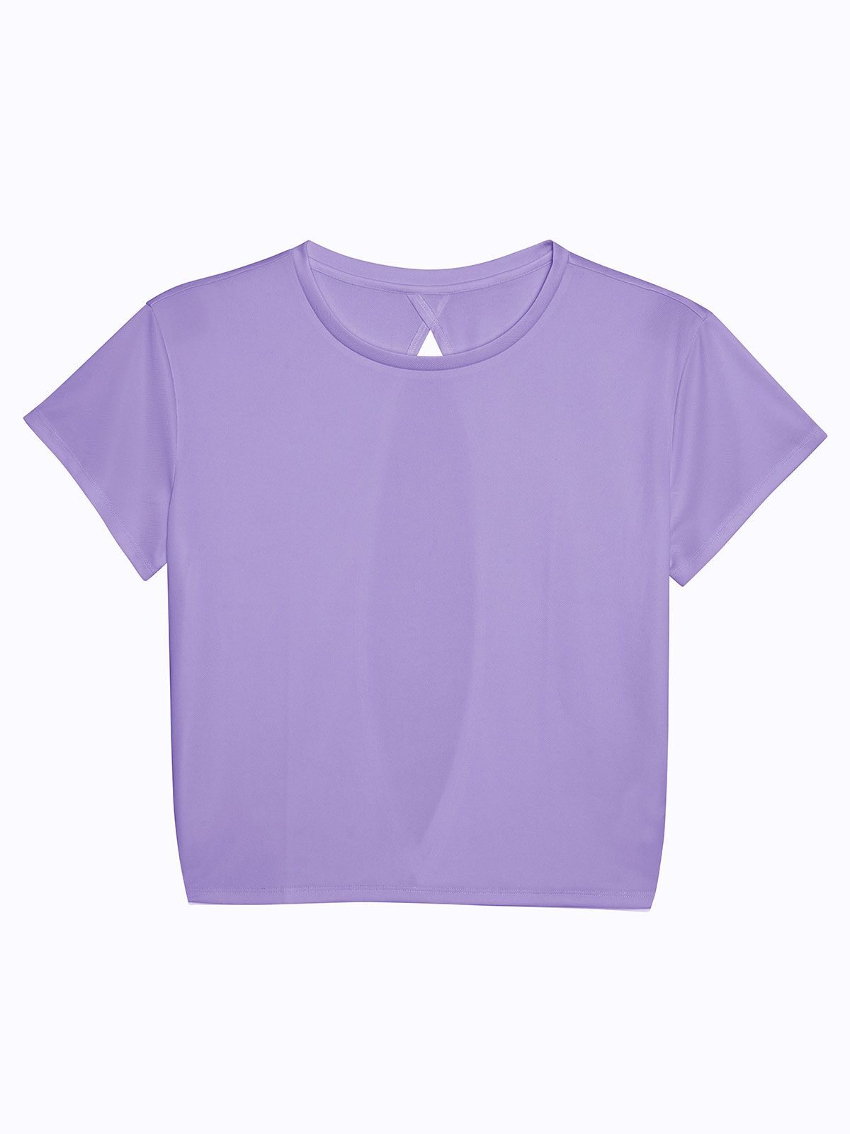 Women'S Open Back T Just Cool by AWDis Digital Lavender