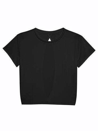 Women'S Open Back T Just Cool by AWDis Jet Black
