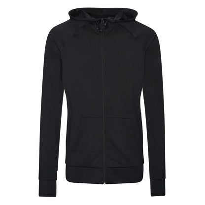 Girlie Cool Contrast Zoodie Just Cool by AWDis Jet Black