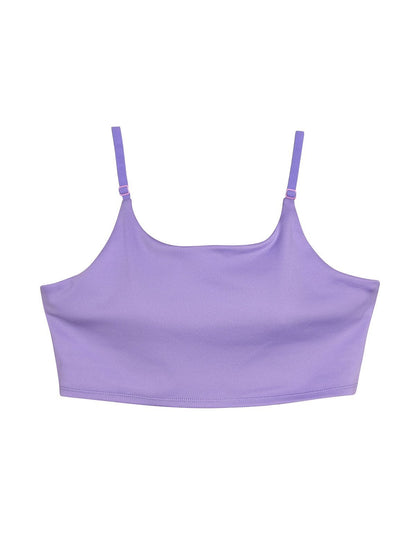 Women's Recycled Tech Sport Bra Just Cool by AWDis Digital Lavender