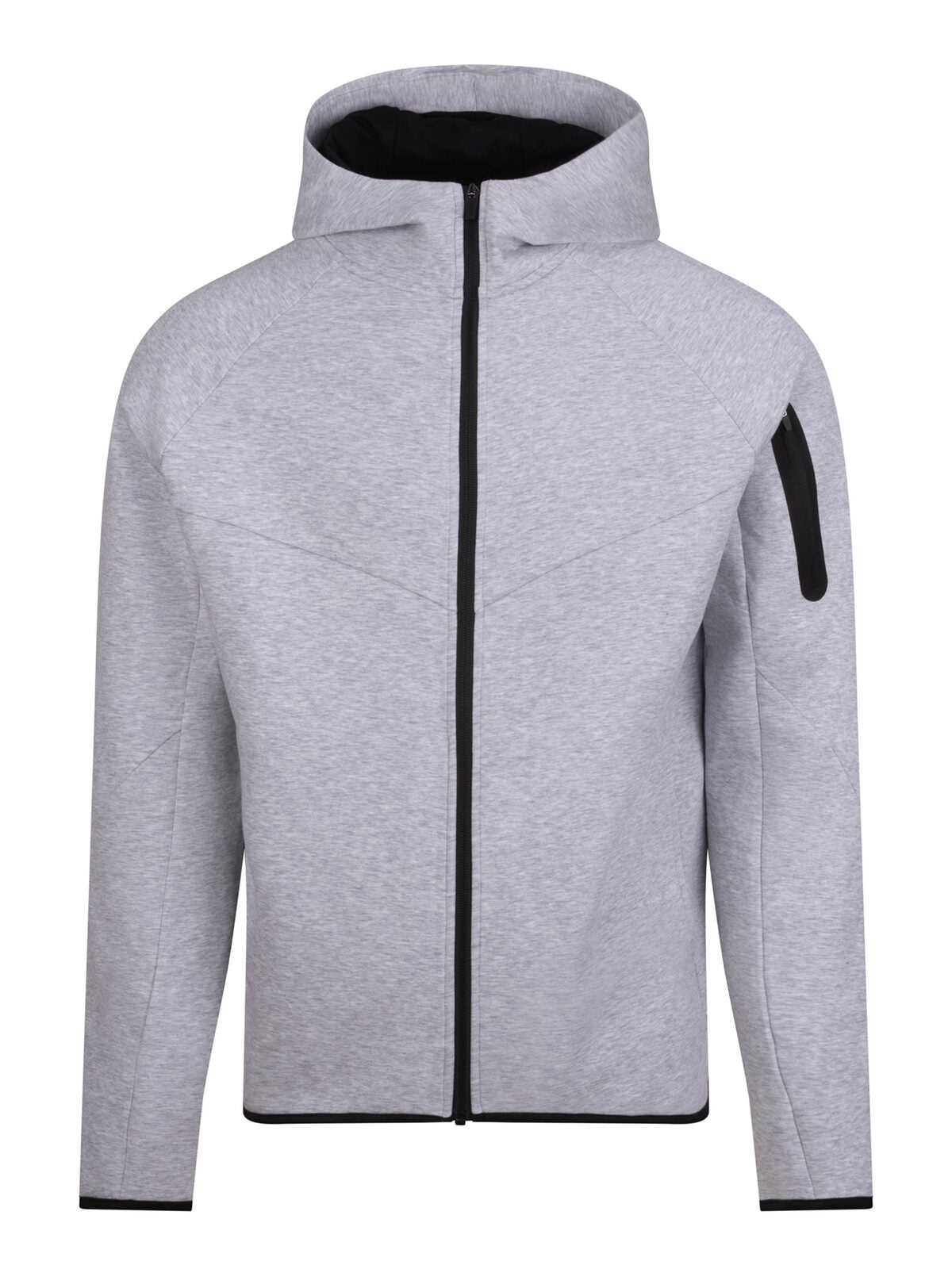 Adapt Fleece Zoodie Just Cool by AWDis Grey