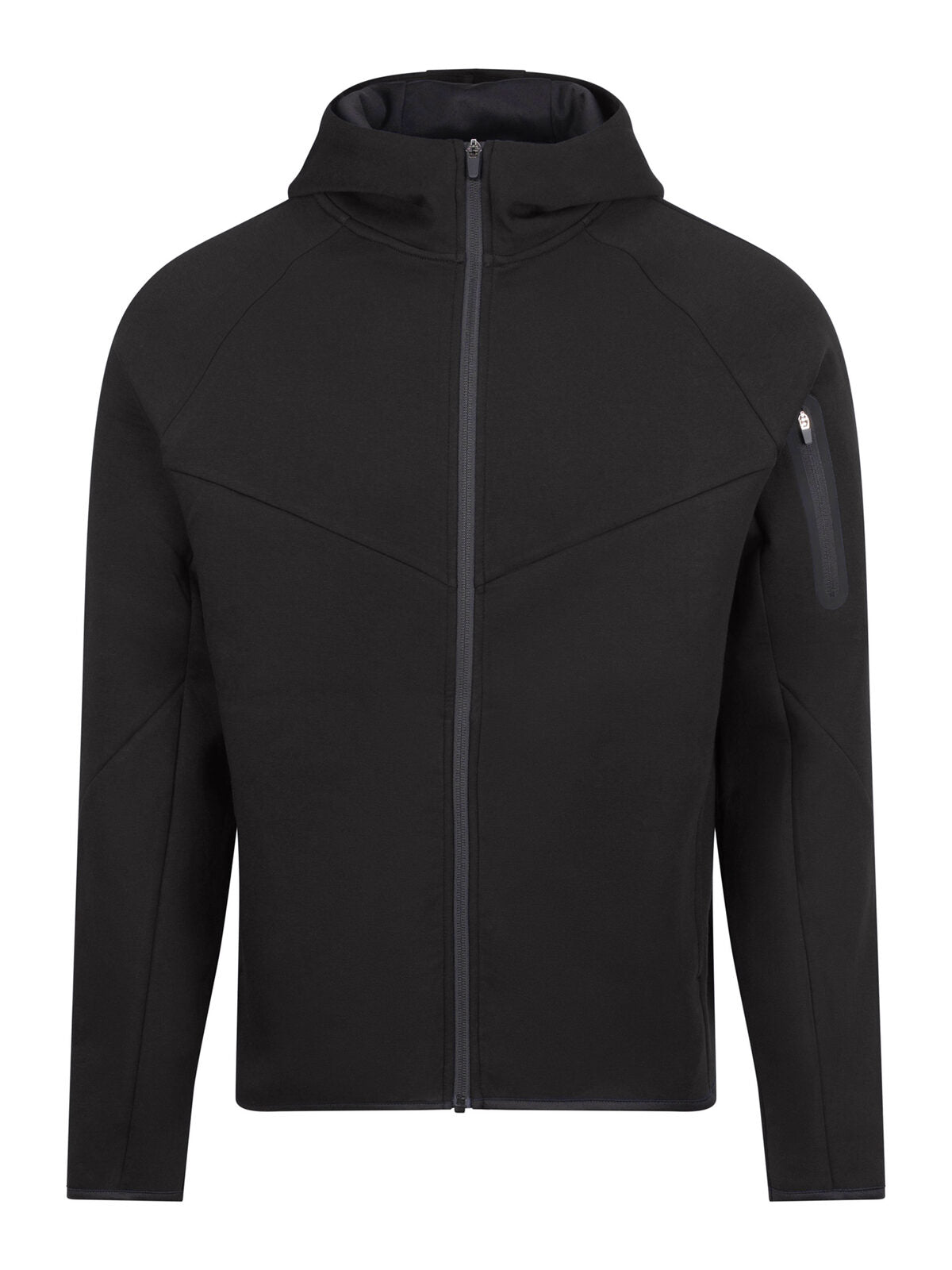 Adapt Fleece Zoodie Just Cool by AWDis Jet Black