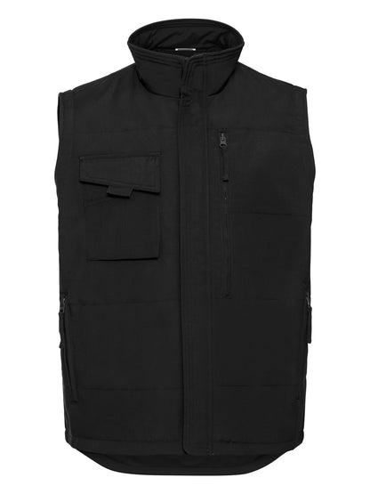 Adults' Heavy Duty Gilet Russell Black