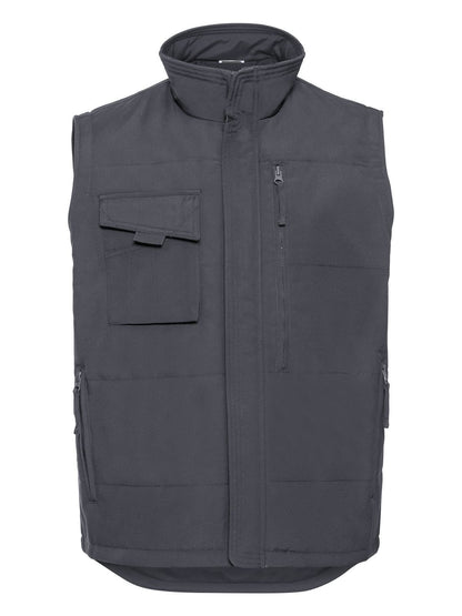 Adults' Heavy Duty Gilet Russell Convoy Grey