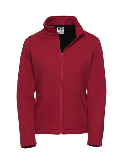 Ladies' Softshell Jacket Russell Classic Red