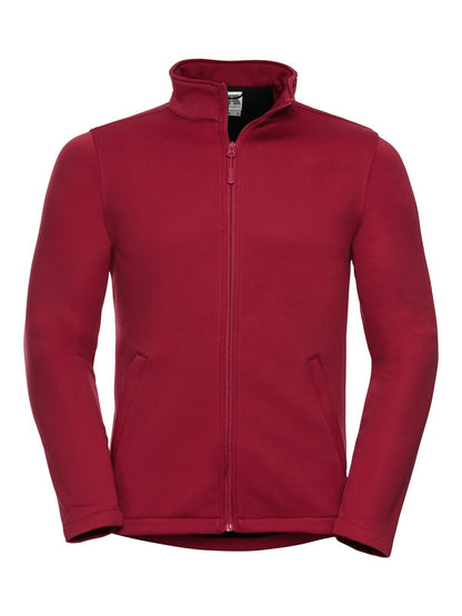 Men's Smart Softshell Jacket Russell Classic Red