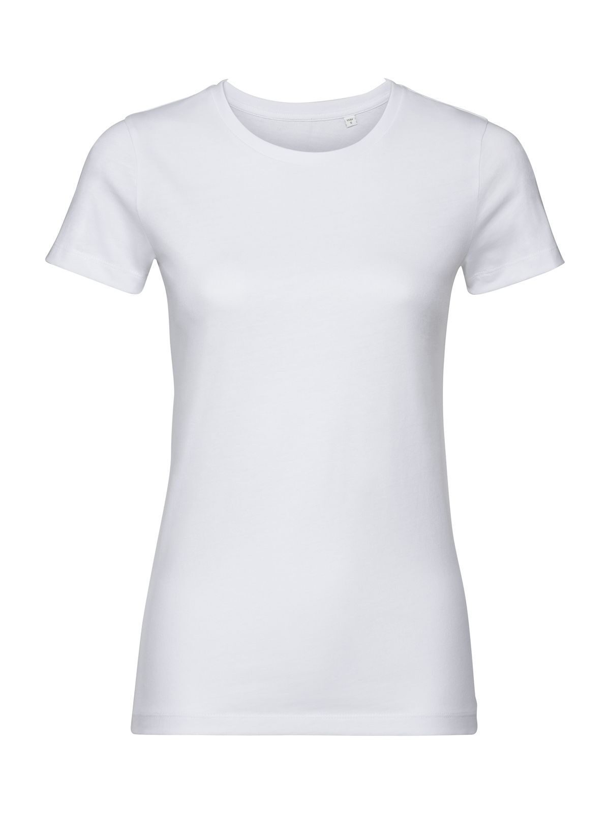 Ladies' Pure Organic Tee Russell White