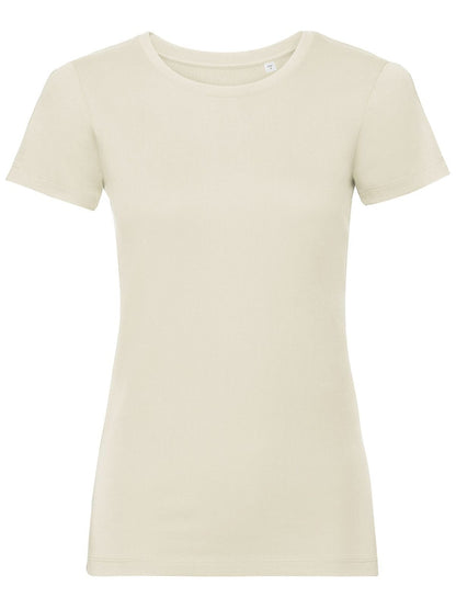 Ladies' Pure Organic Tee Russell Natural