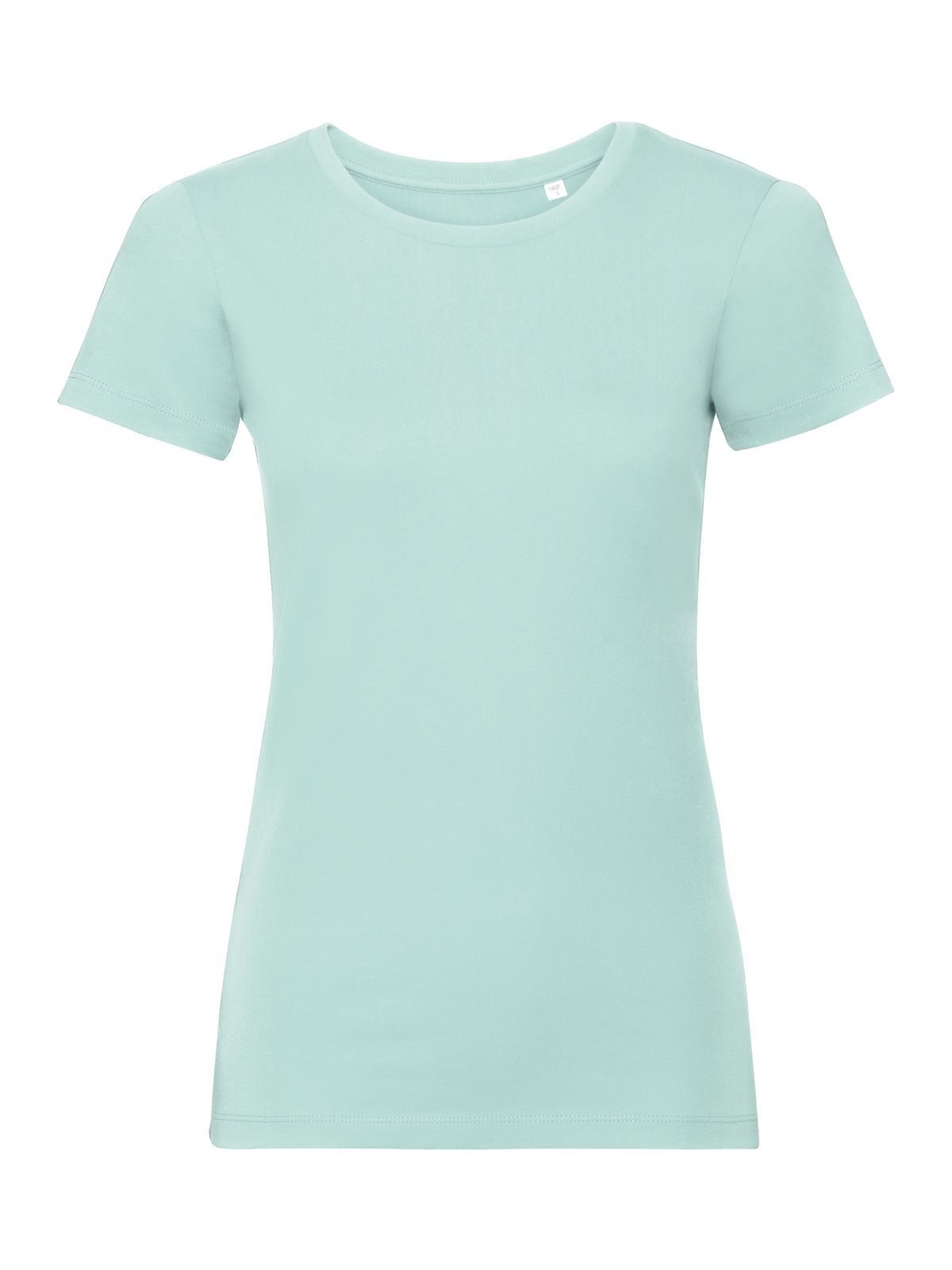 Ladies' Pure Organic Tee Russell Aqua