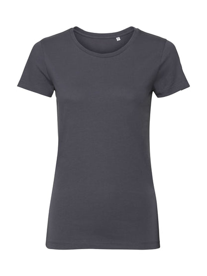 Ladies' Pure Organic Tee Russell Convoy Grey