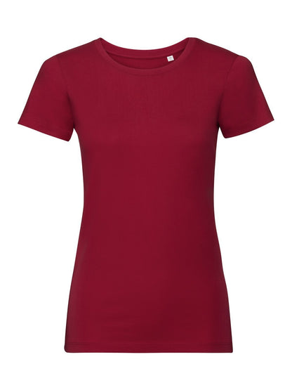 Ladies' Pure Organic Tee Russell Classic Red