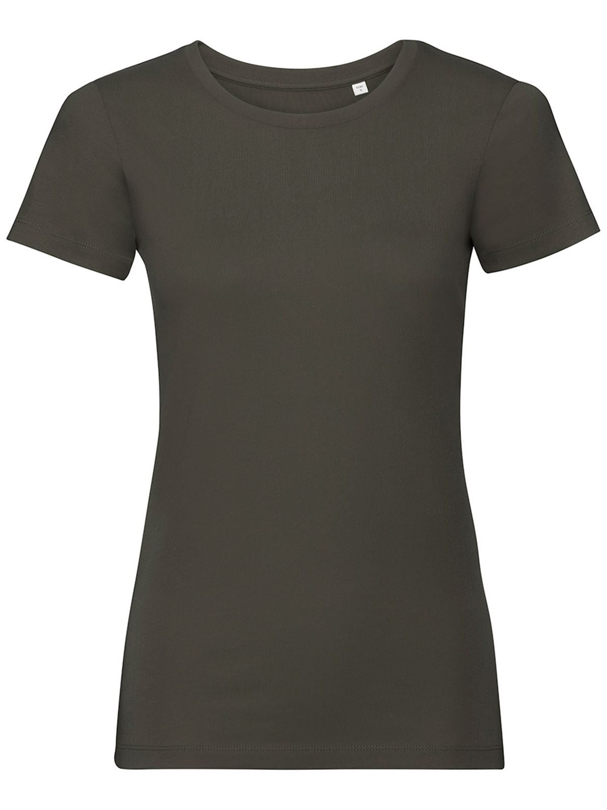 Ladies' Pure Organic Tee Russell Dark Olive