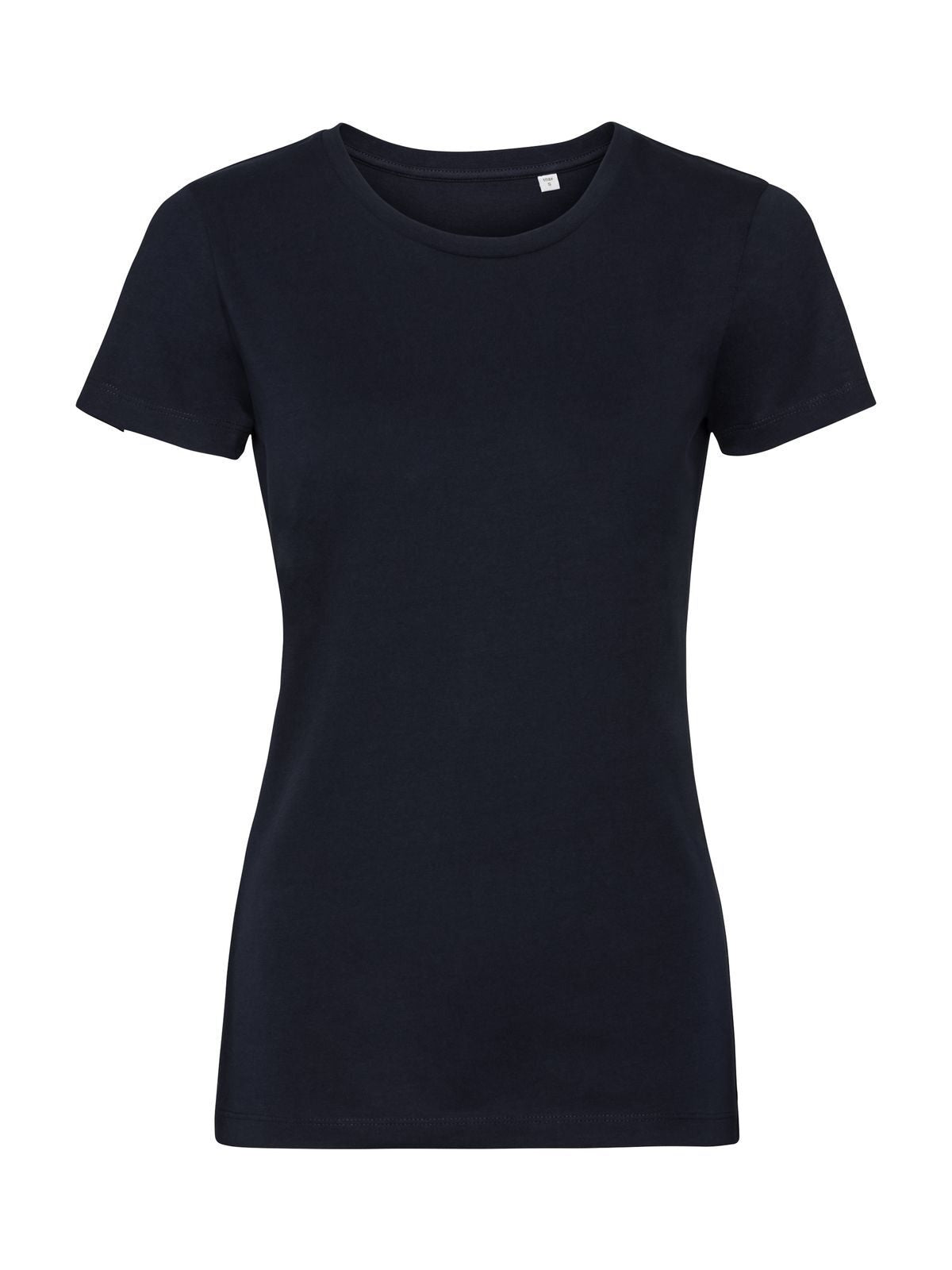 Ladies' Pure Organic Tee Russell French Navy