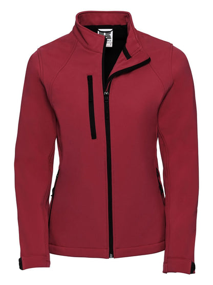 Ladies' Softshell Jacket Russell Classic Red