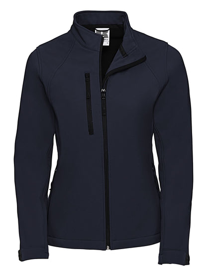 Ladies' Softshell Jacket Russell French Navy