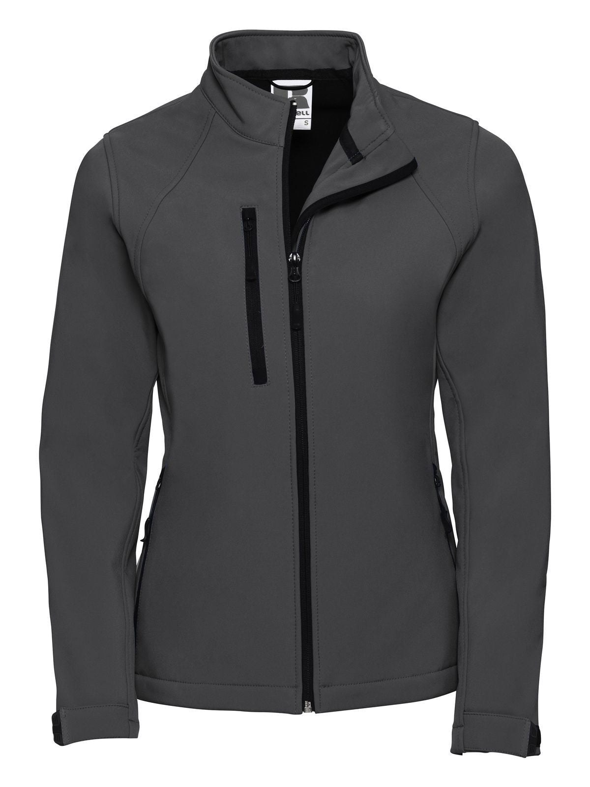 Ladies' Softshell Jacket Russell Titanium