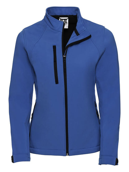 Ladies' Softshell Jacket Russell Azure Blue