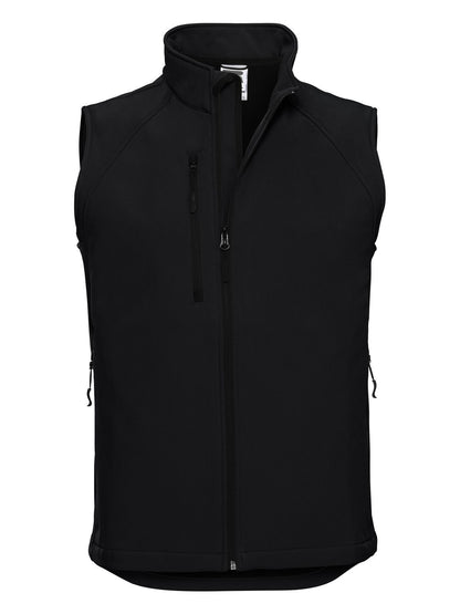 Men's Softshell Gilet Russell Black