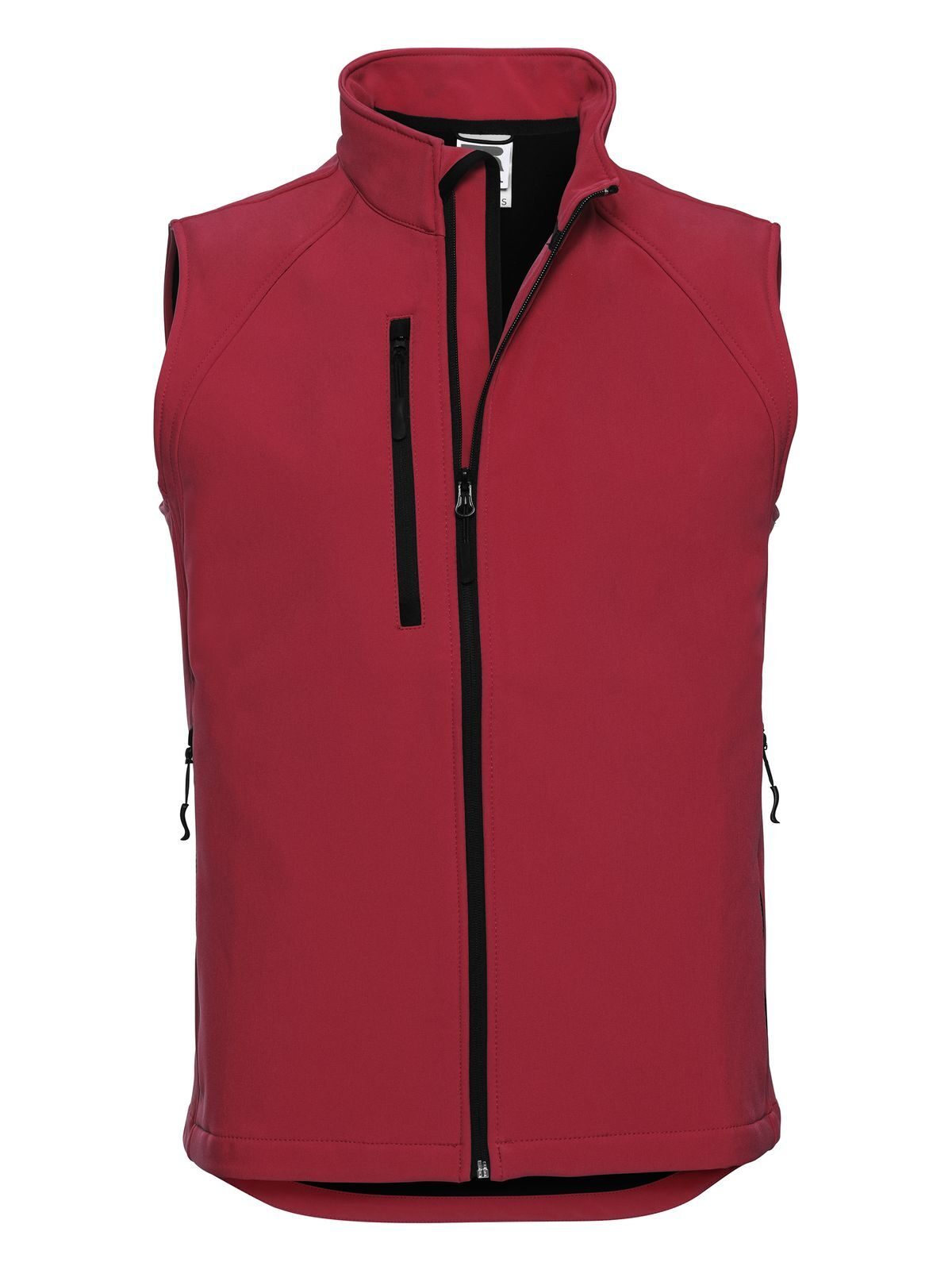 Men's Softshell Gilet Russell Classic Red