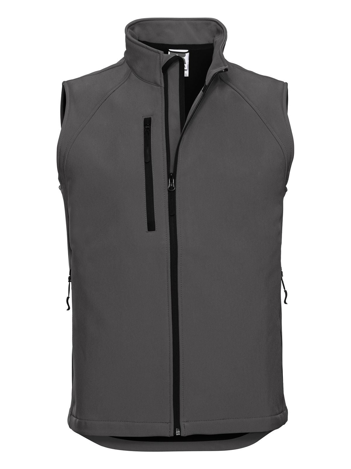 Men's Softshell Gilet Russell Titanium