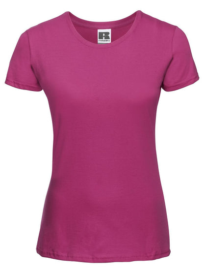 Ladies' Slim T Russell Fuchsia