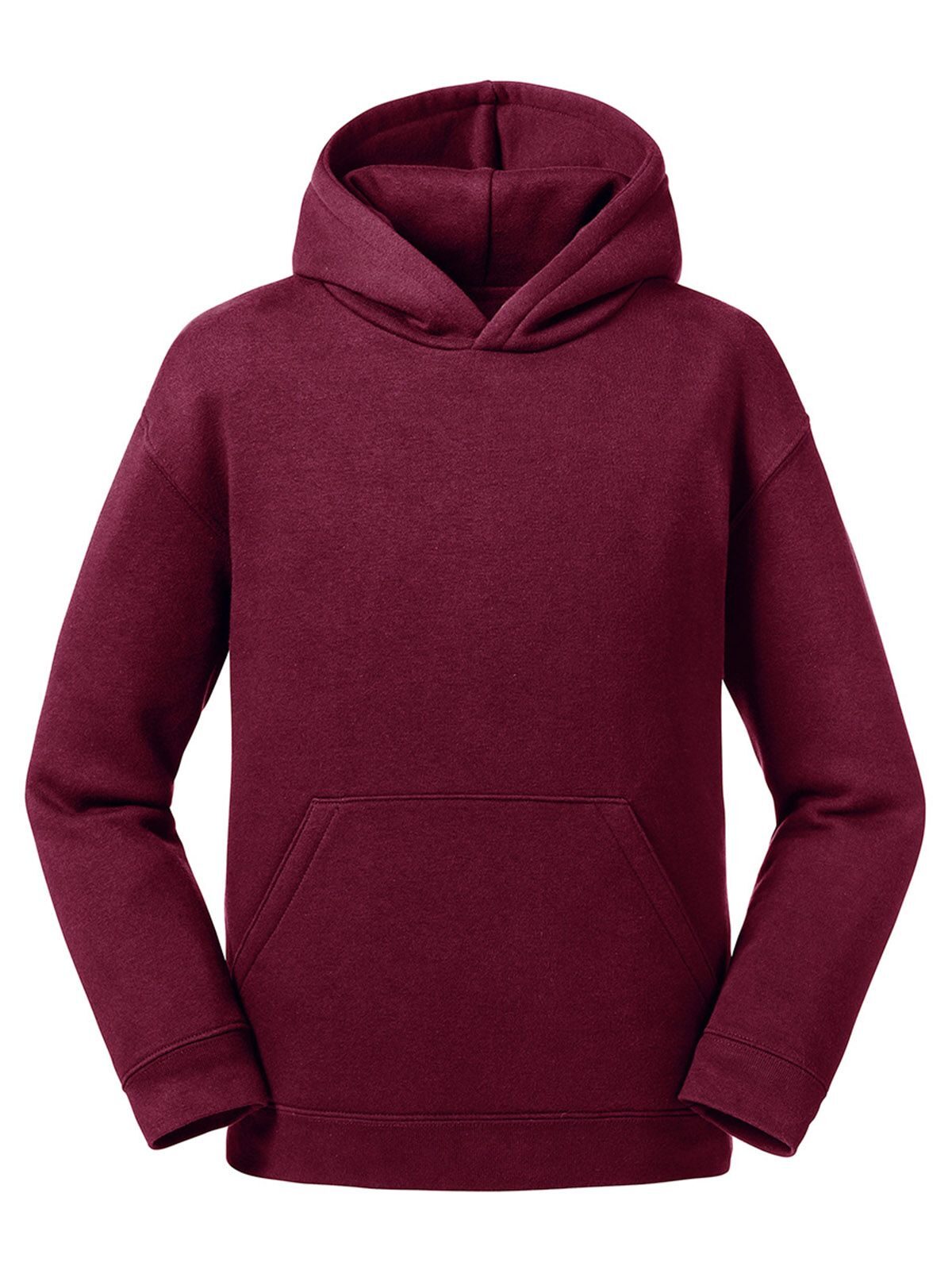 Kids Authentic Hooded Sweat Russell Burgundy