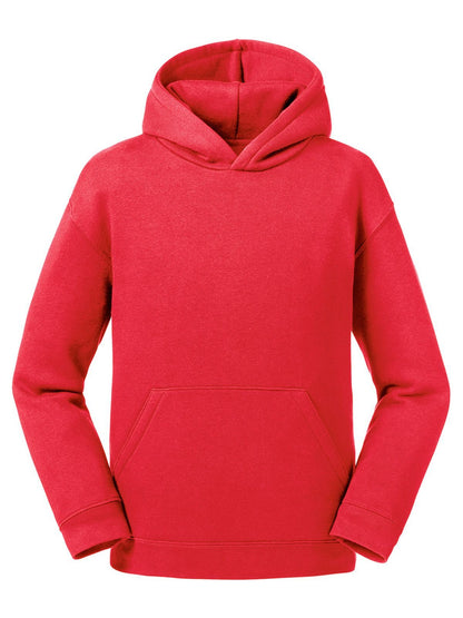 Kids Authentic Hooded Sweat Russell Classic Red