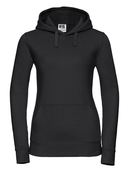 Ladies' Authentic Hooded Sweat Russell Black