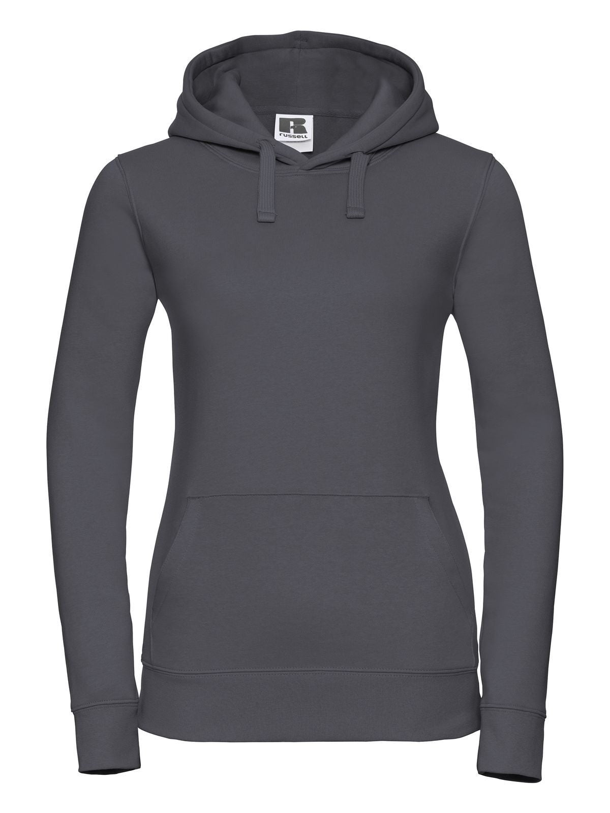 Ladies' Authentic Hooded Sweat Russell Convoy Grey