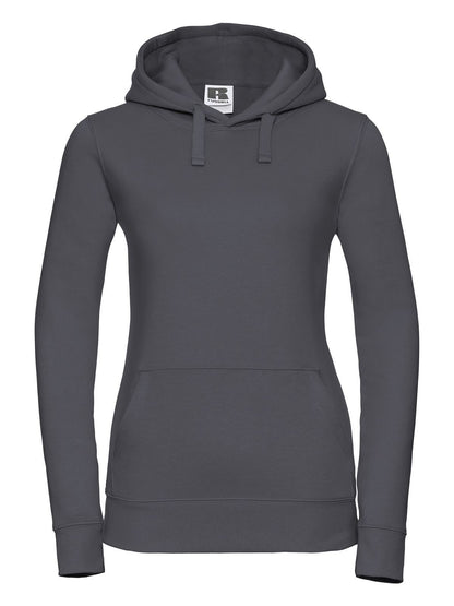 Ladies' Authentic Hooded Sweat Russell Convoy Grey